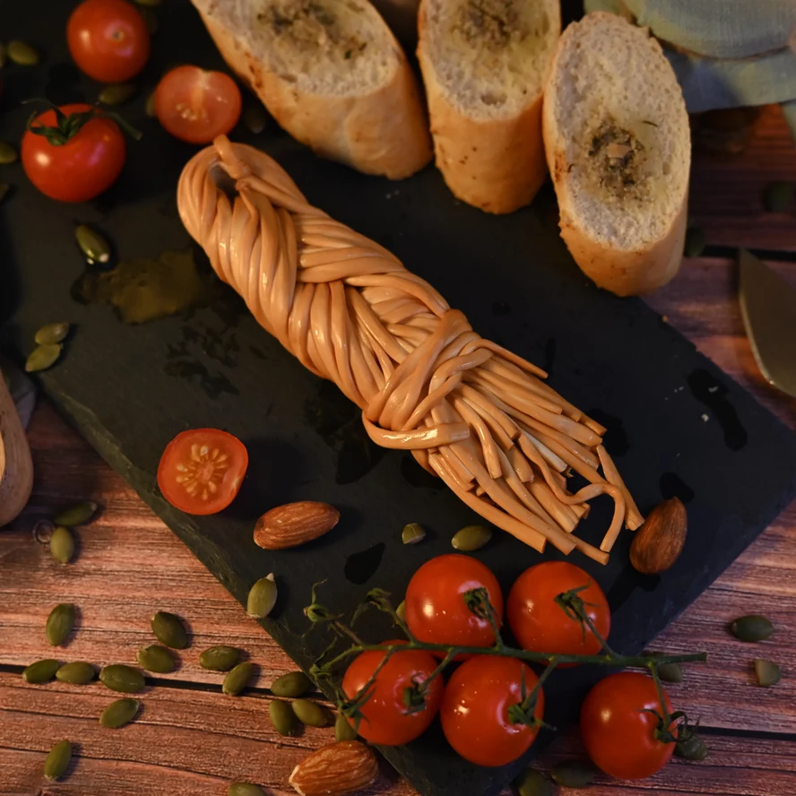 Сыр "Спагетти" копченый, вакуумная упаковка, 200гр.